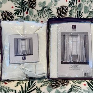 Lush Décor Pom Pom Window Curtain (Quantity 2)